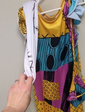 Colorblock Sleeveless Tank Top in Yellow, Teal & Purple